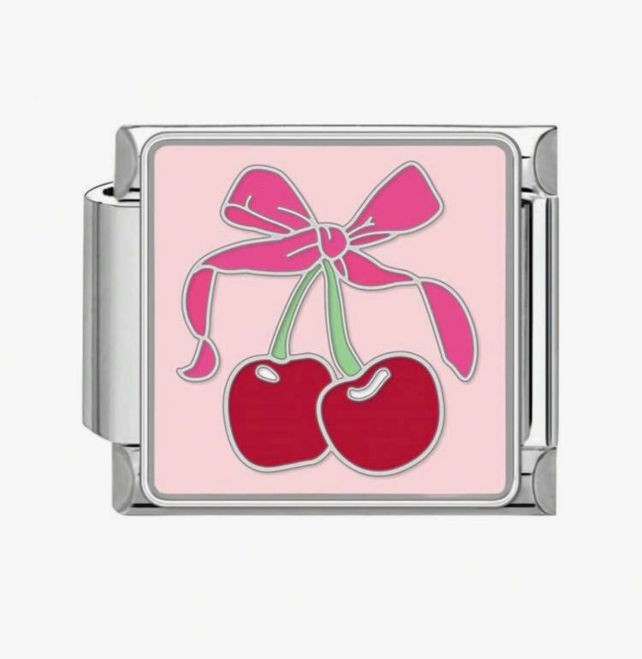 Charm cherry bow