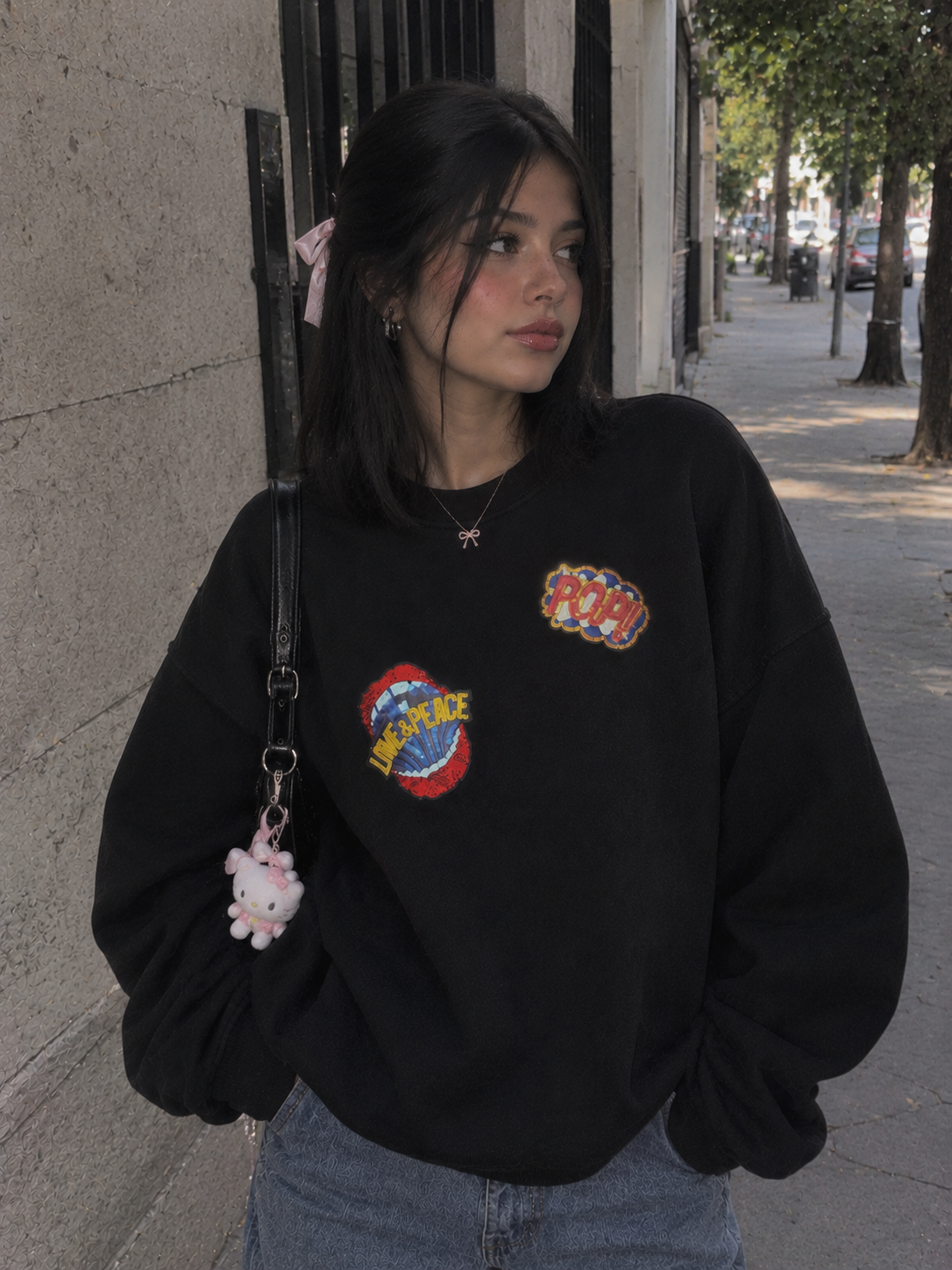 Sudadera Love and Peace