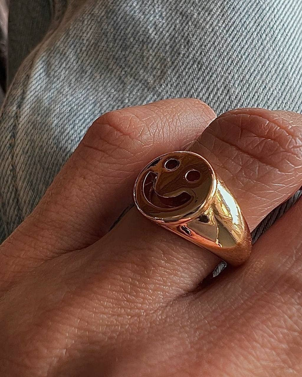 Anillo carita feliz