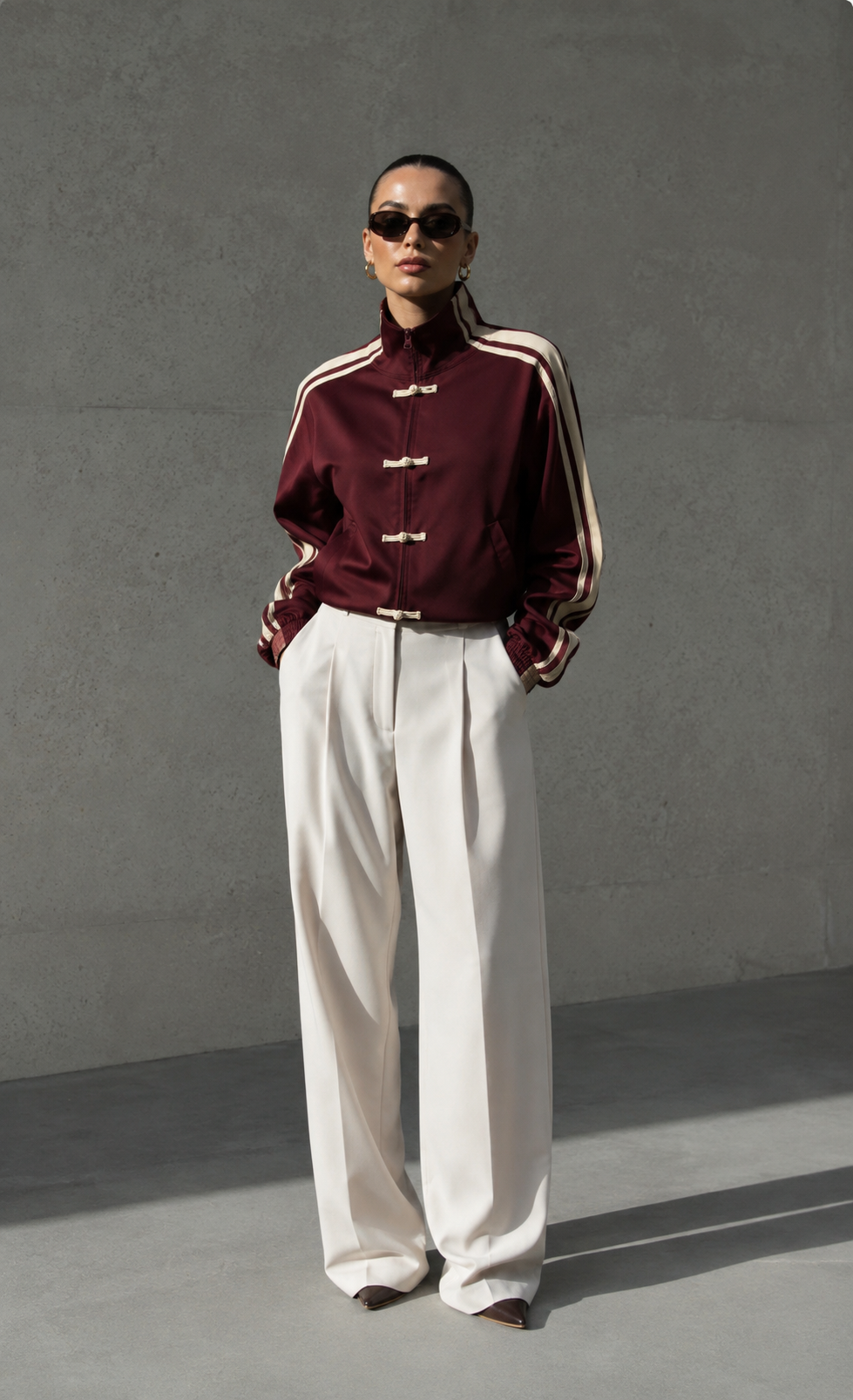 Chaqueta Burgundy Royale