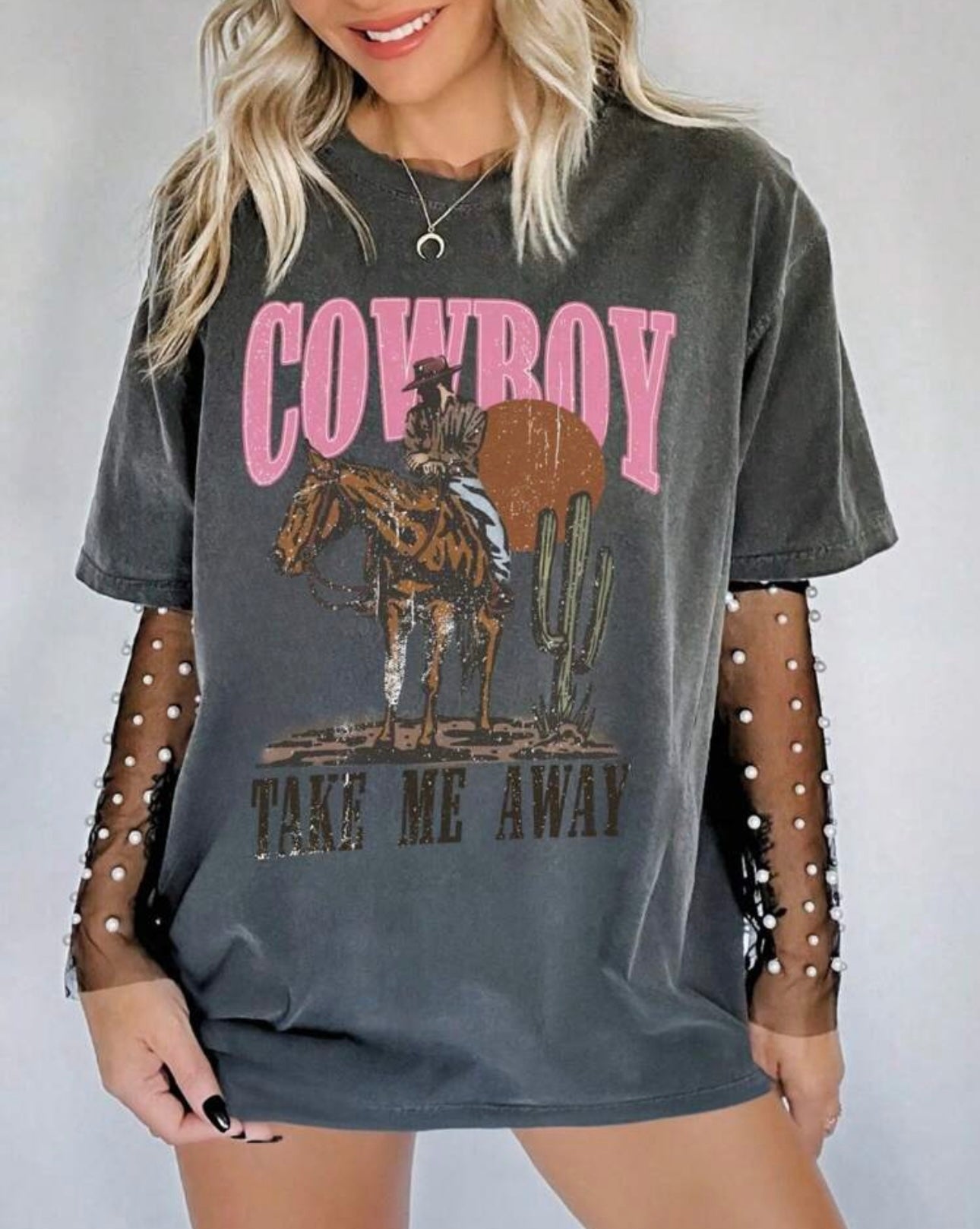 T shirt cowboy
