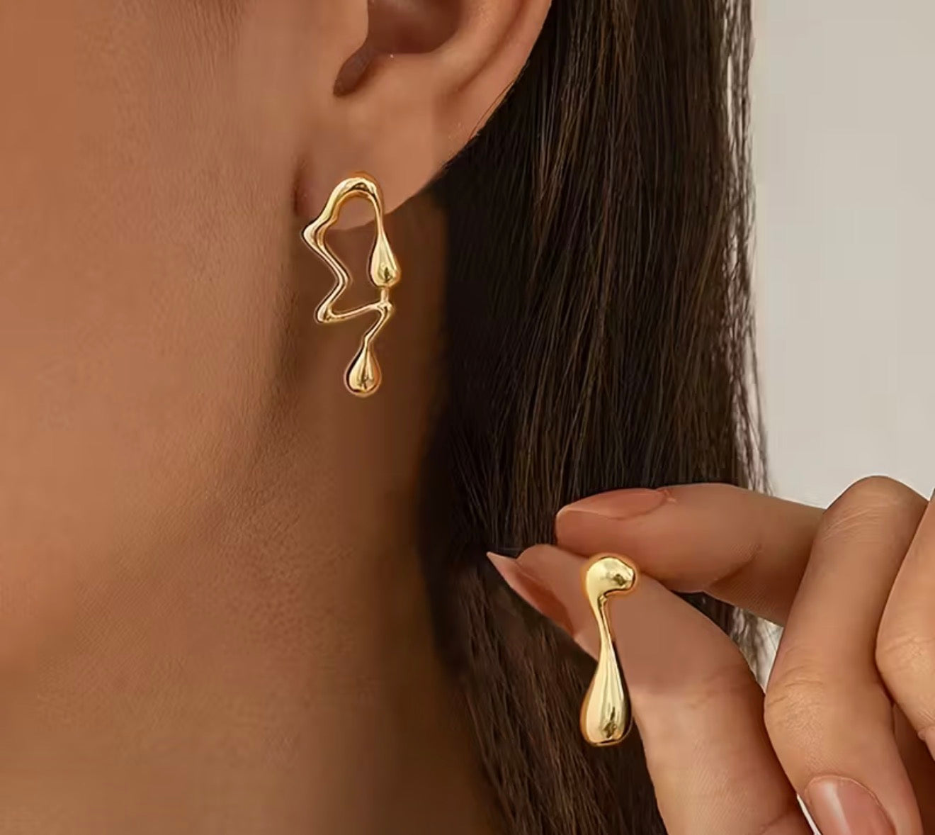 Aretes desigual