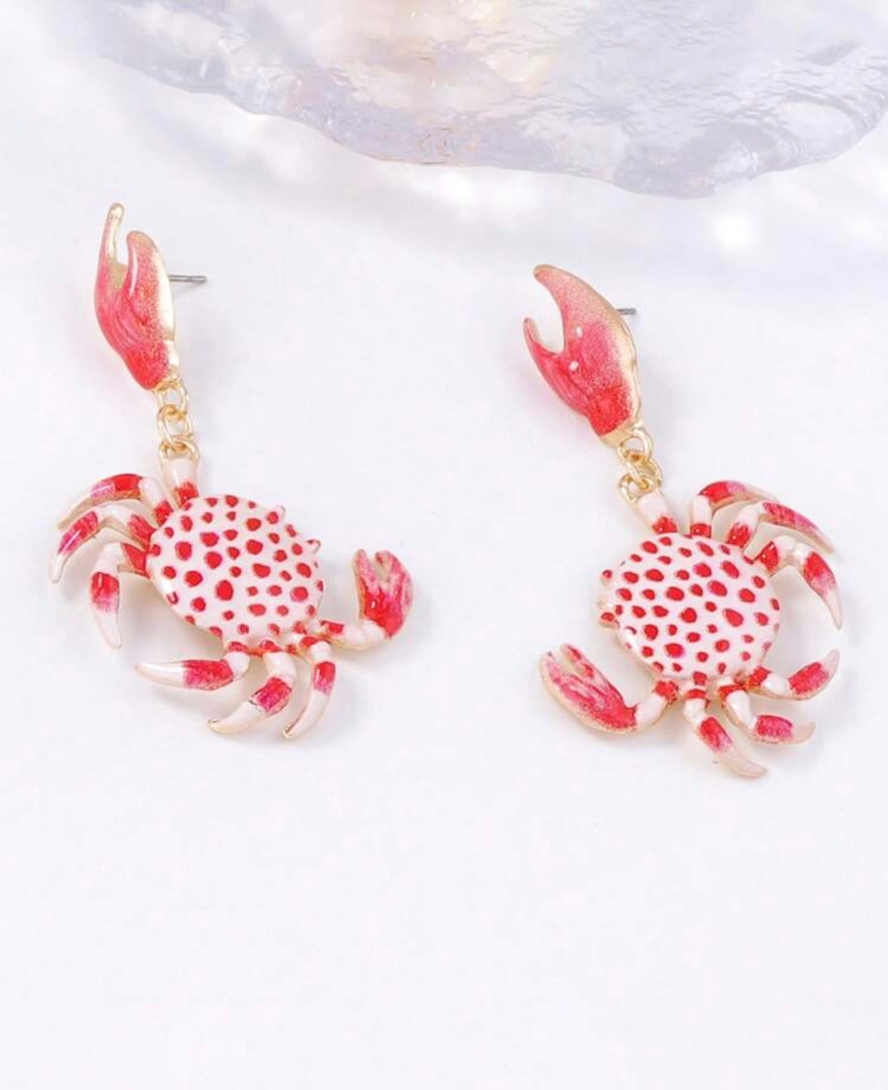 Aretes cangrejo