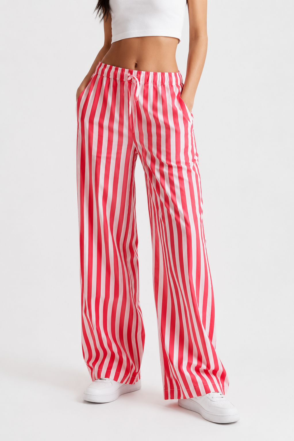 Sakura Stripes Pants