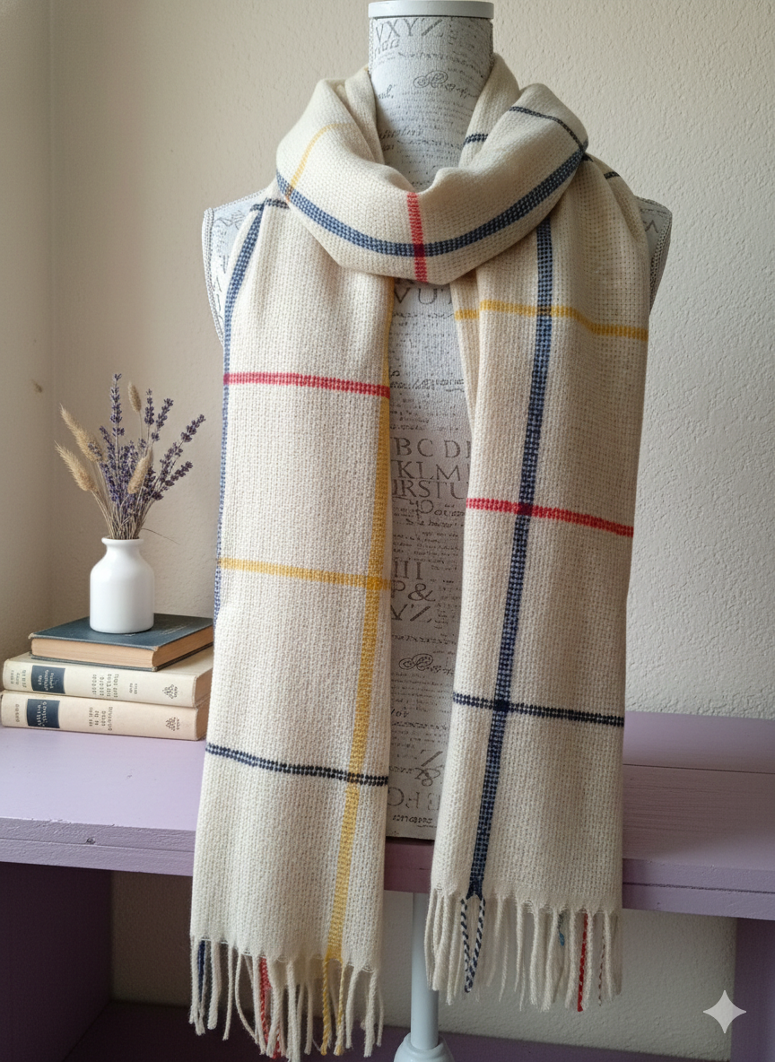 Bufanda biblioteca de invierno