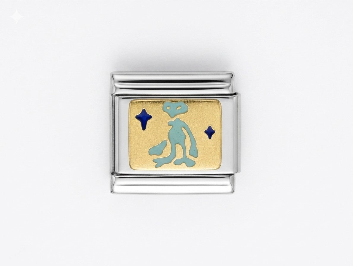 Charm Alien Blue