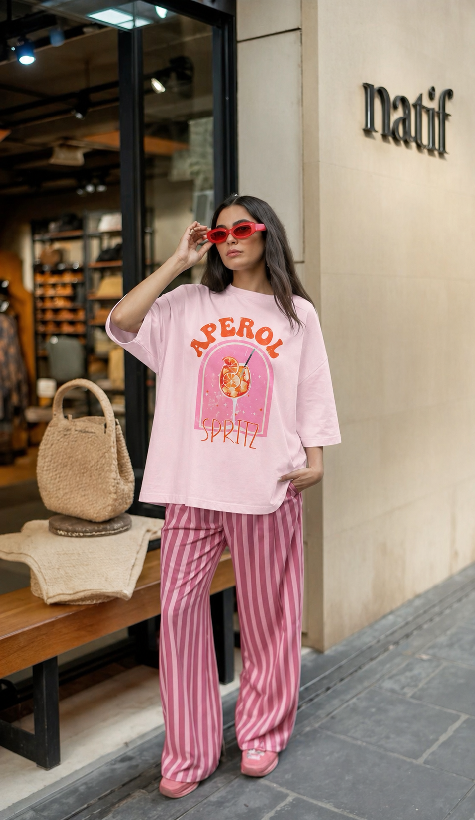 T shirt aperol