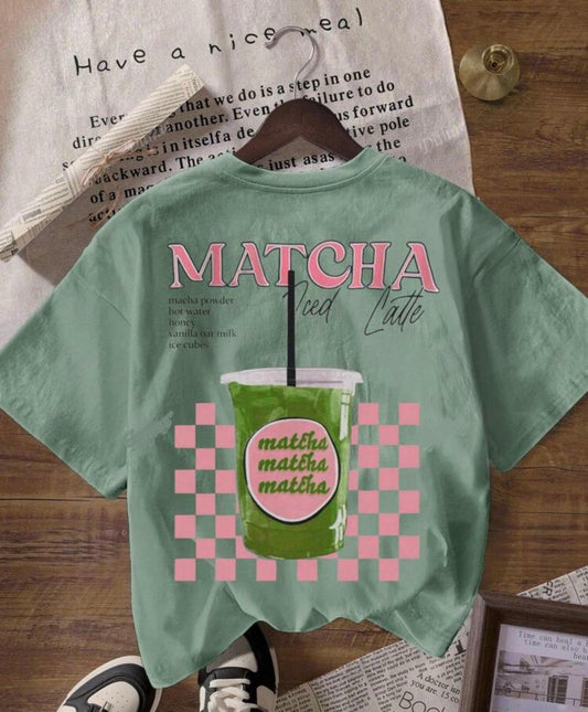 T shirt matcha