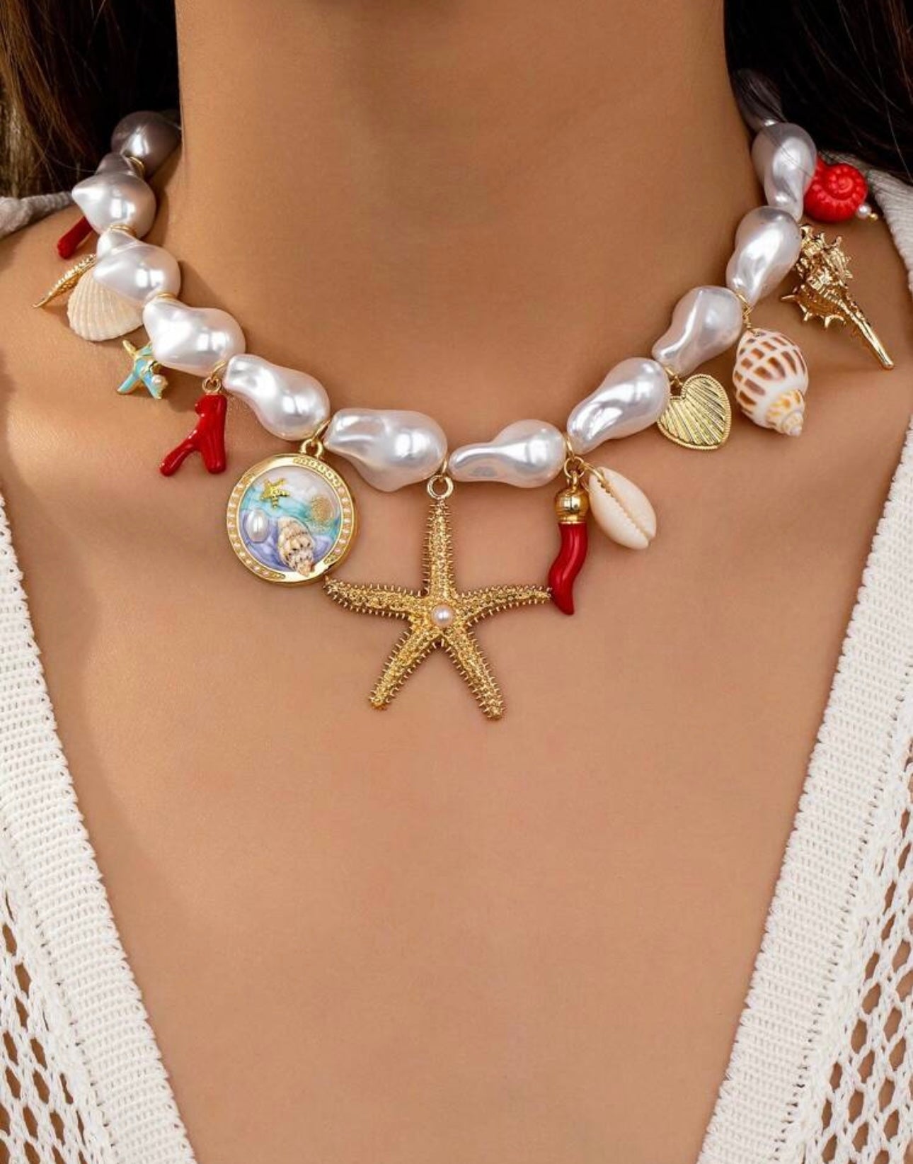 Collar dijes de verano