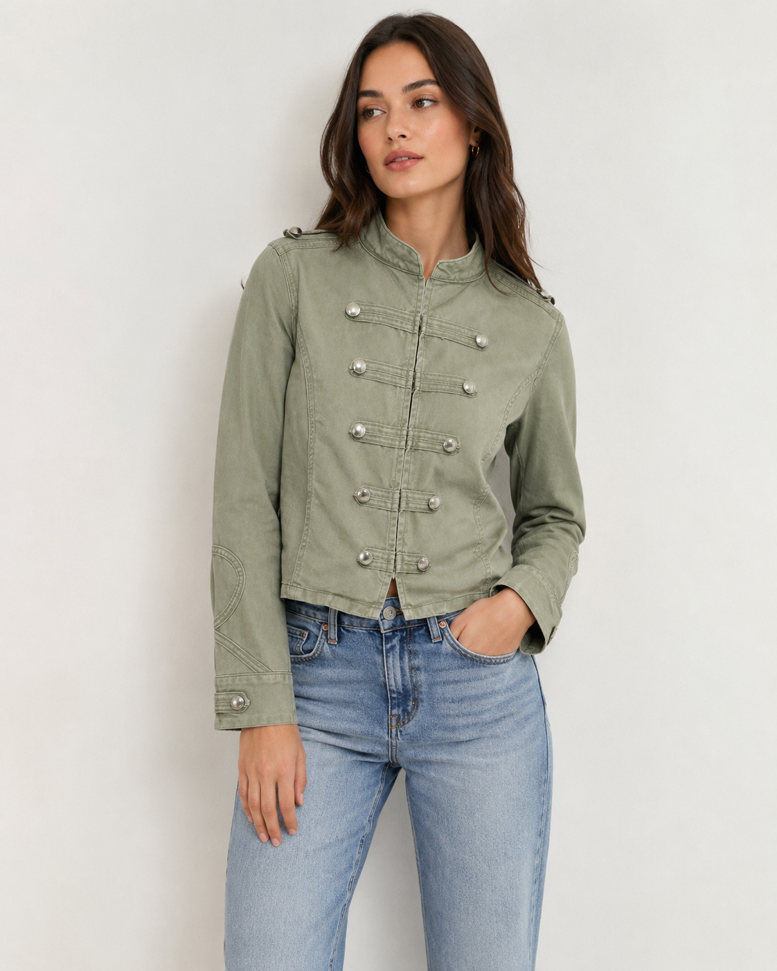 Chaqueta Mint Garden