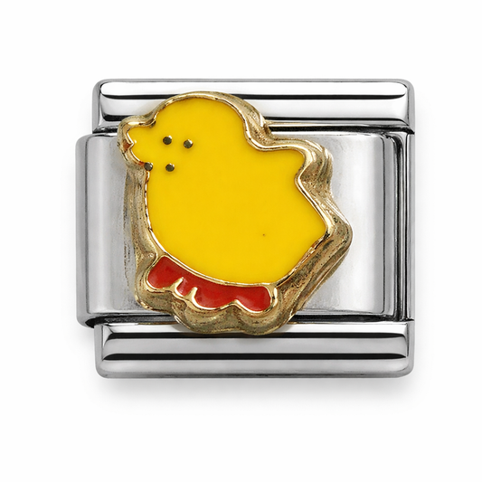 Charm monito amarillo