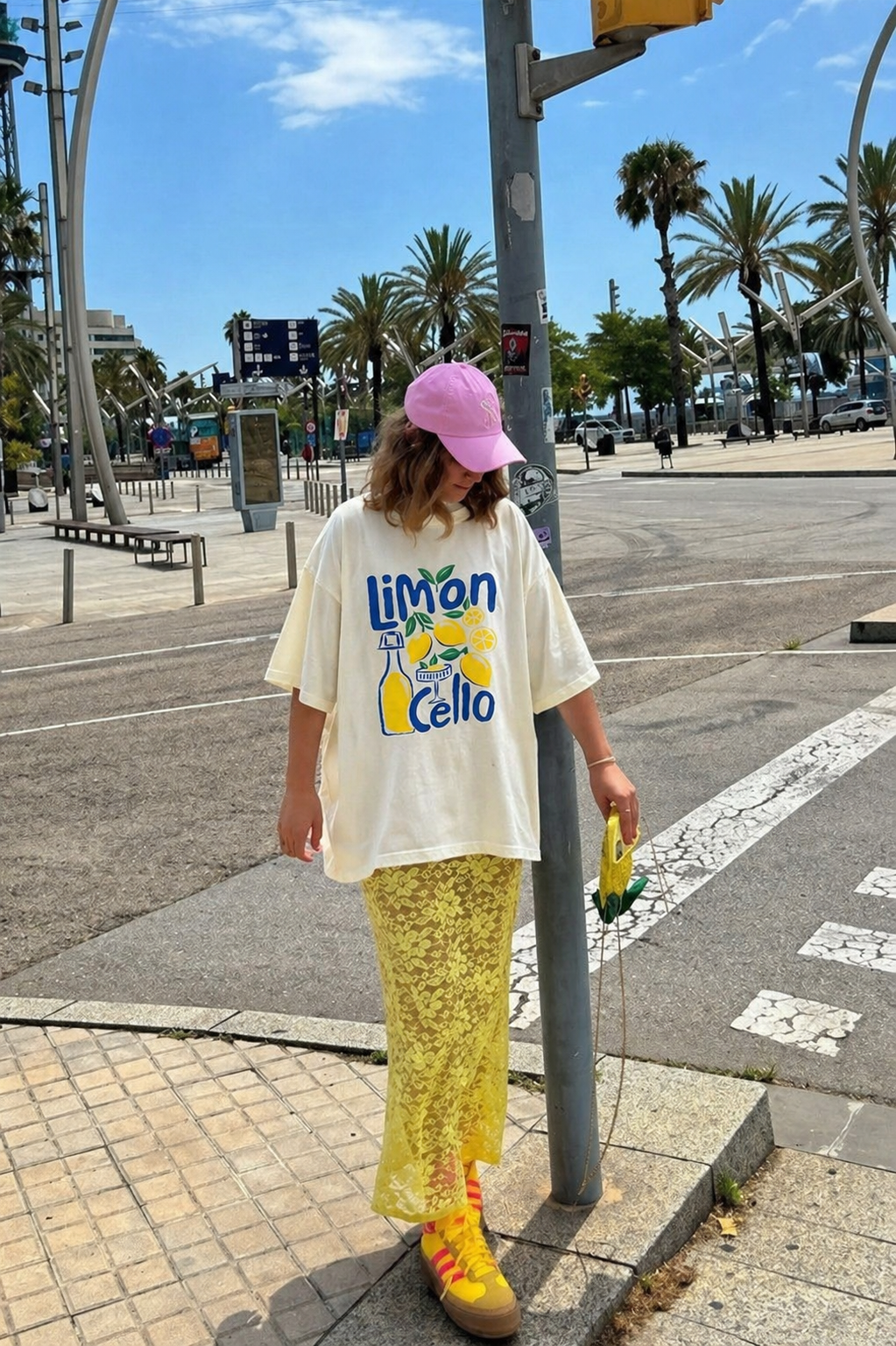 T shirt lemon cello