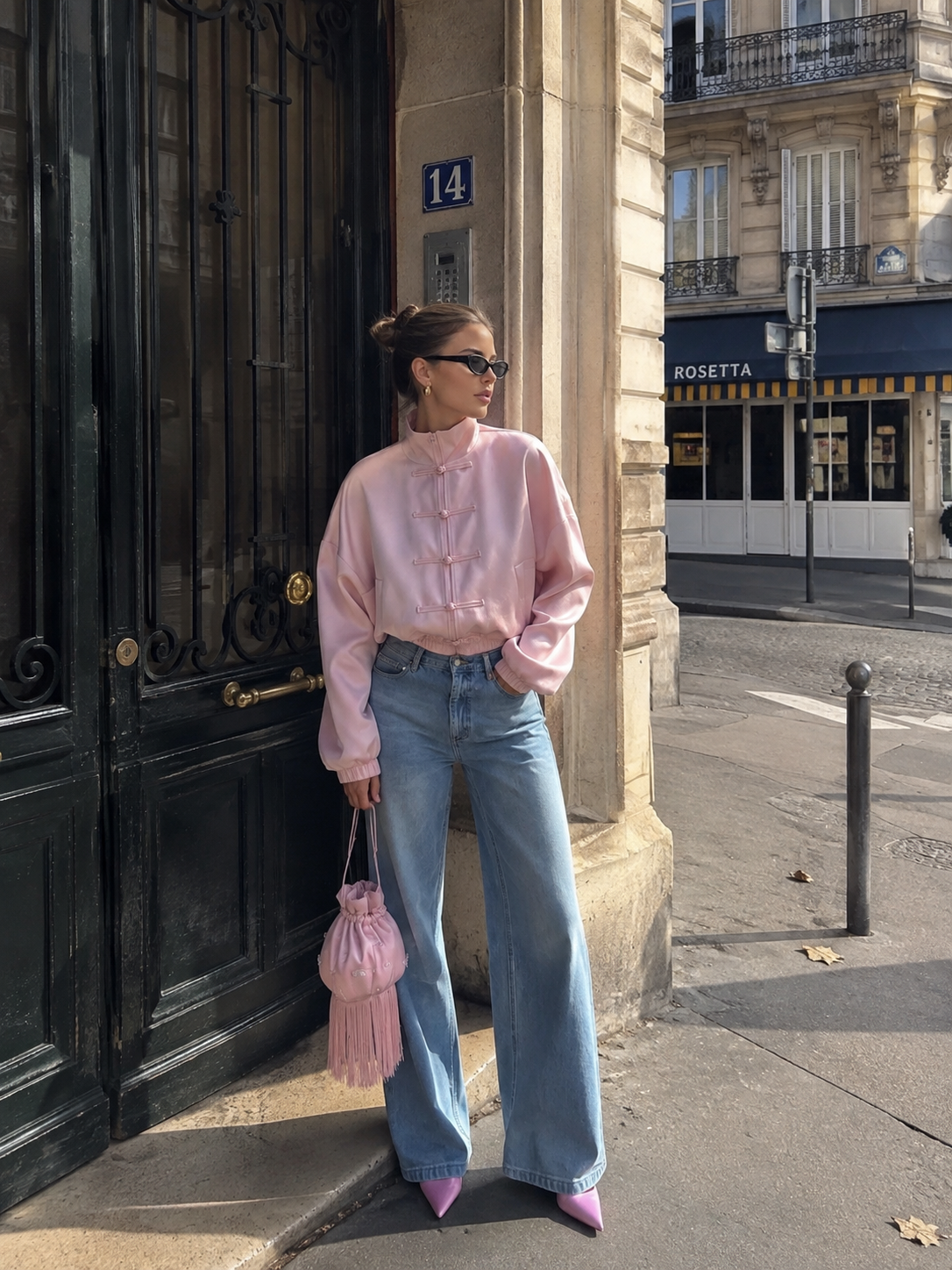 Paris blush chaqueta