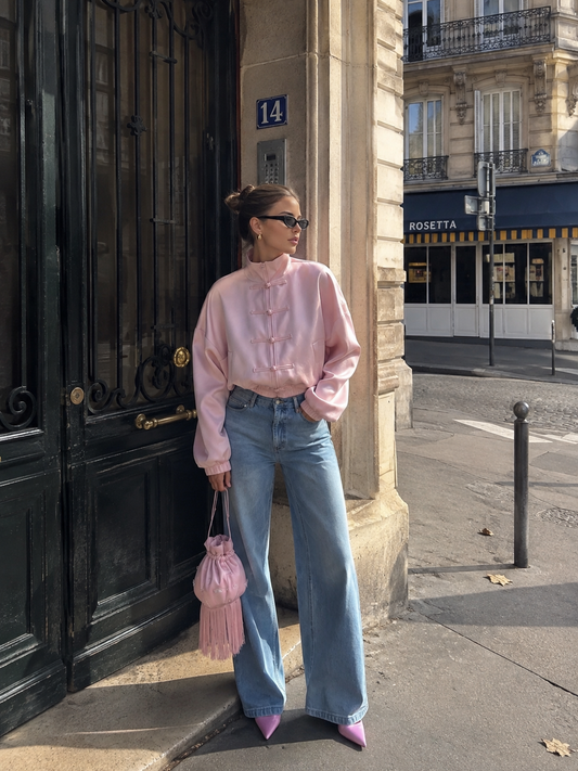 Paris blush chaqueta