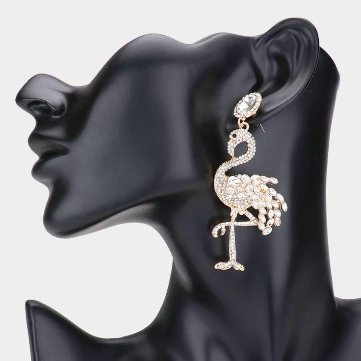 Aretes Flamingo