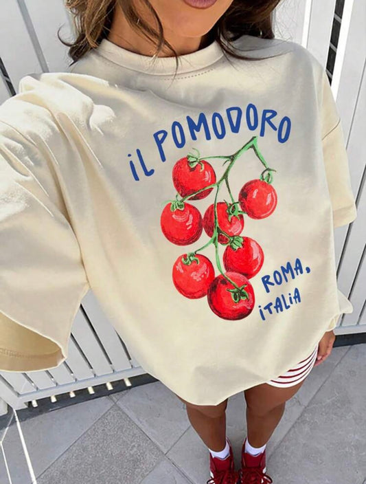 T shirt pomodoro