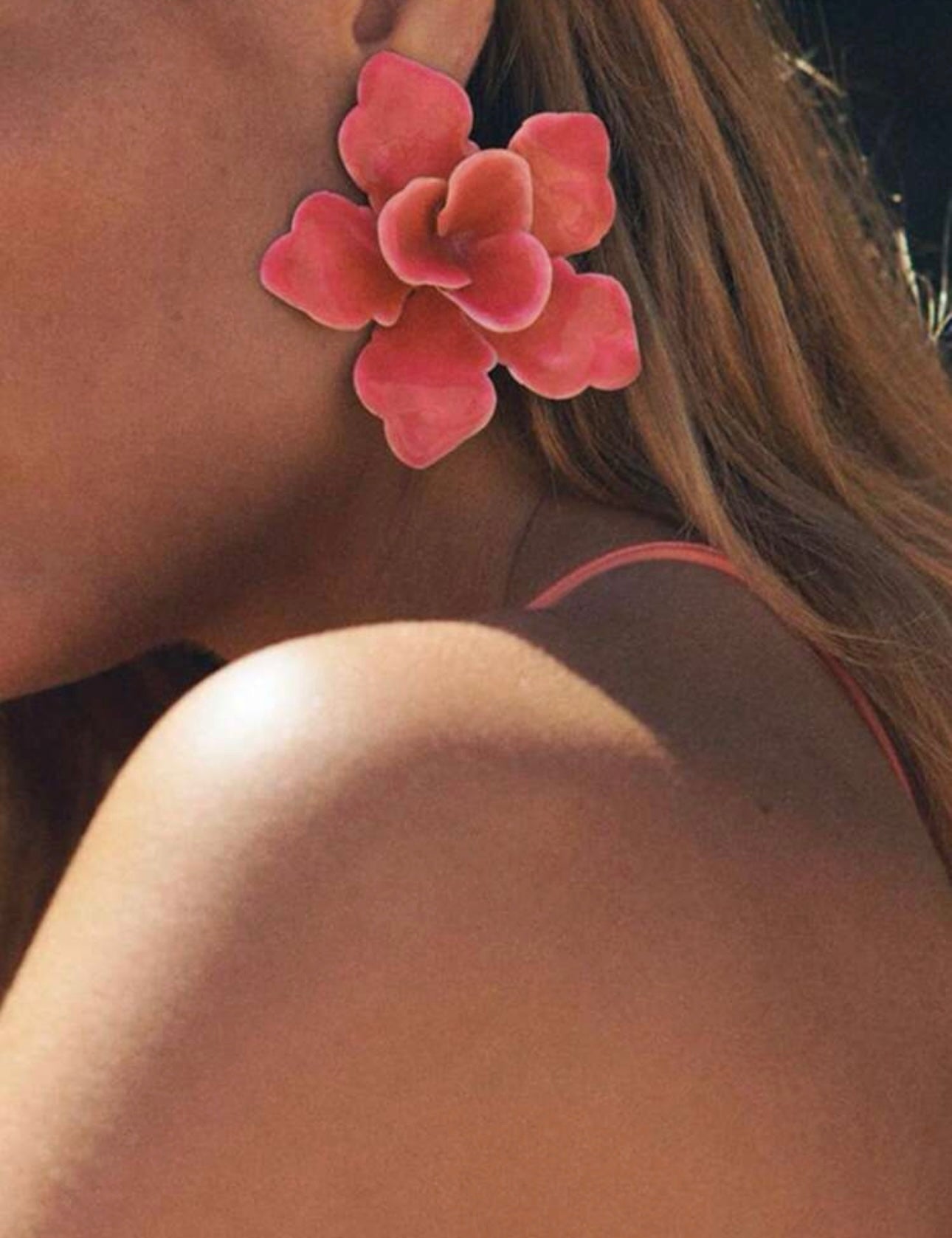 Aretes flor Hawái