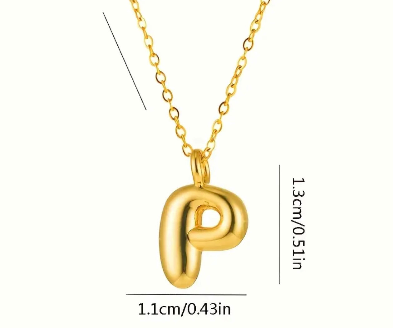 Iniciales mini globo