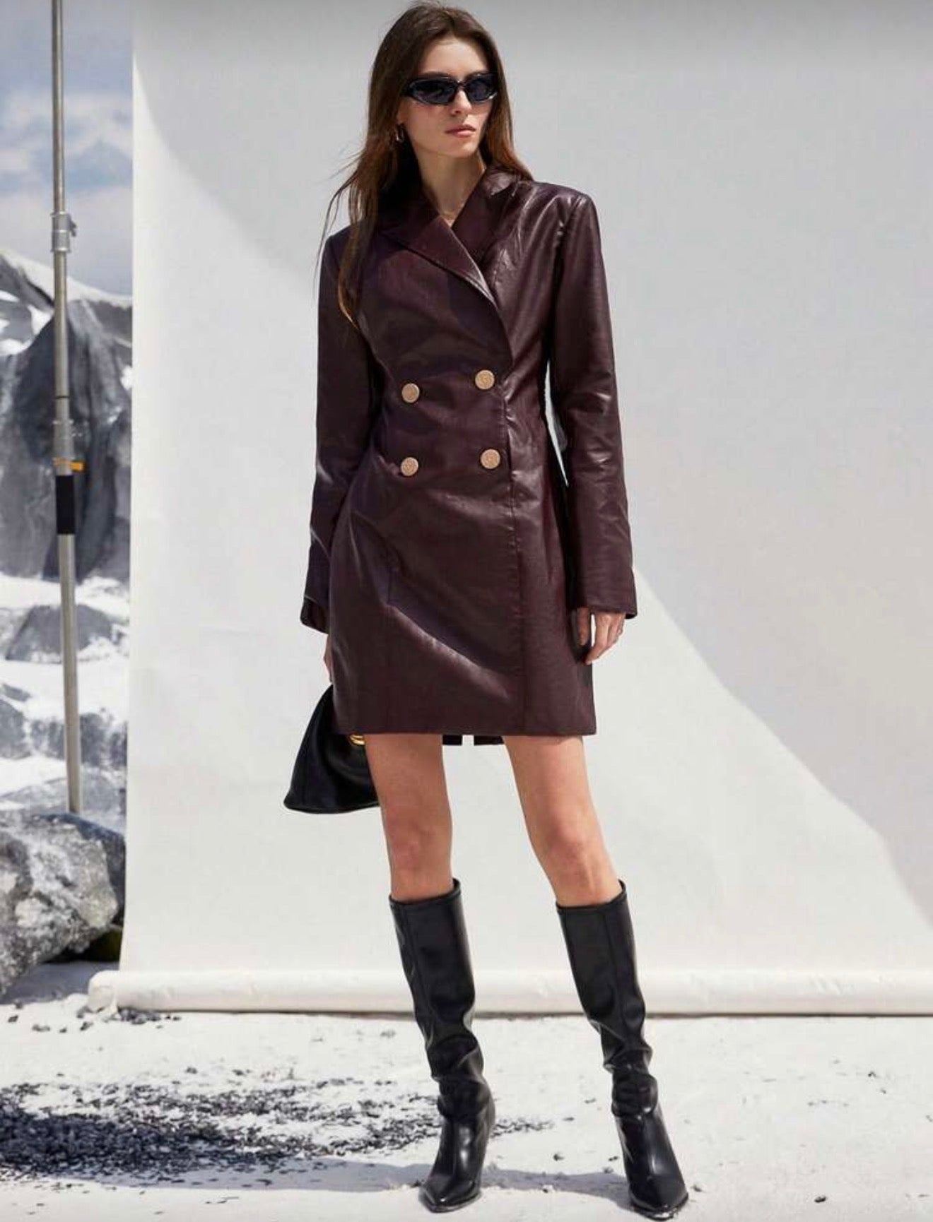 Blazer Dress marrón