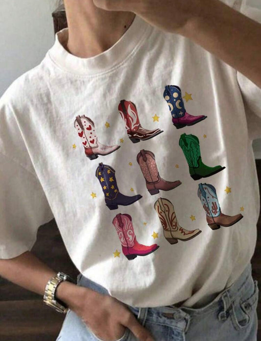 T shirt botas