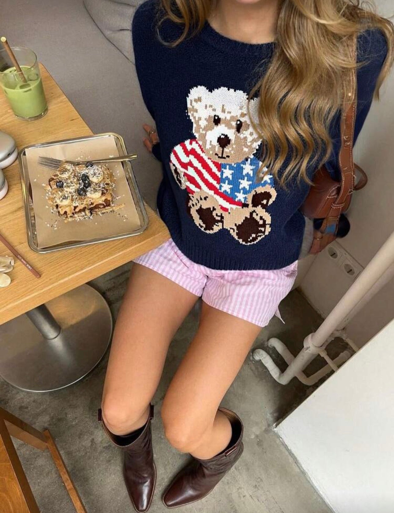 Suéter osito marino