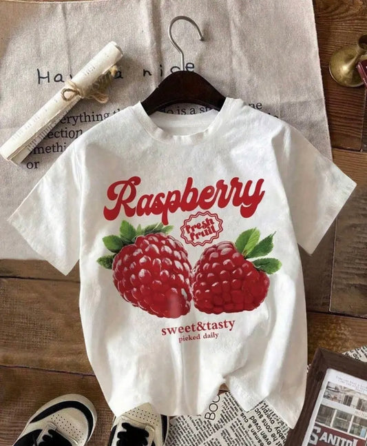 T shirt raspberry