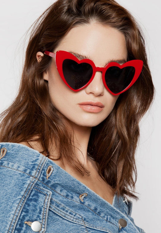 Sunnies red heart