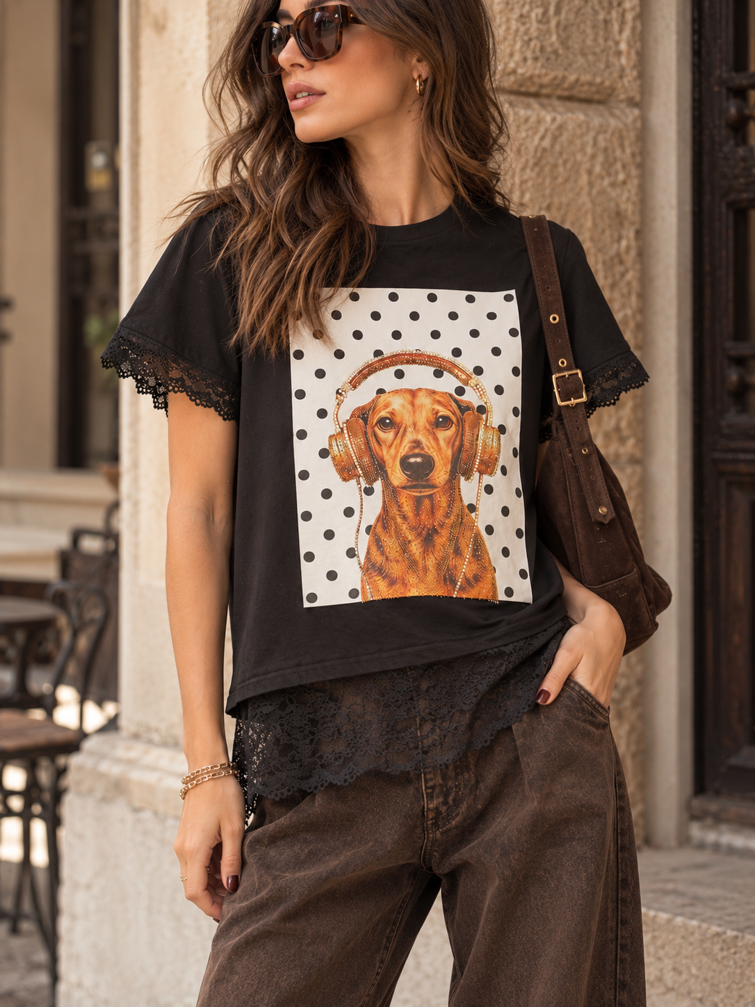 T-Shirt Doggie Glam