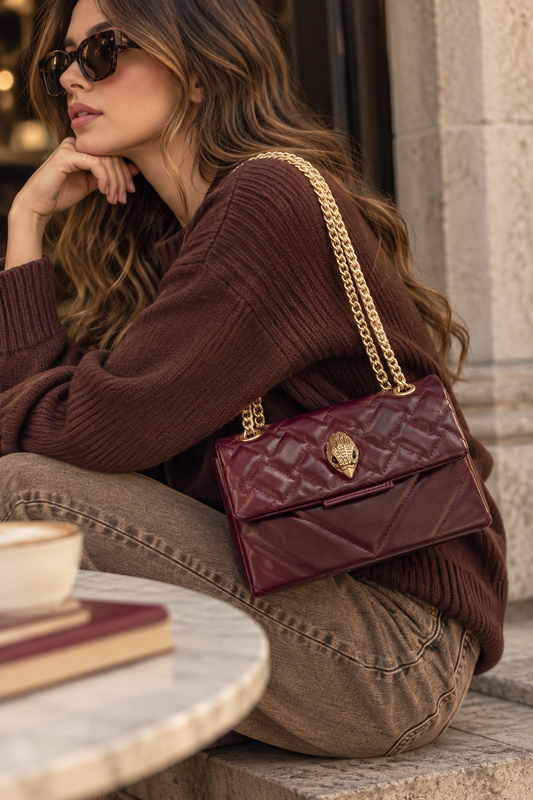Bag burgundy