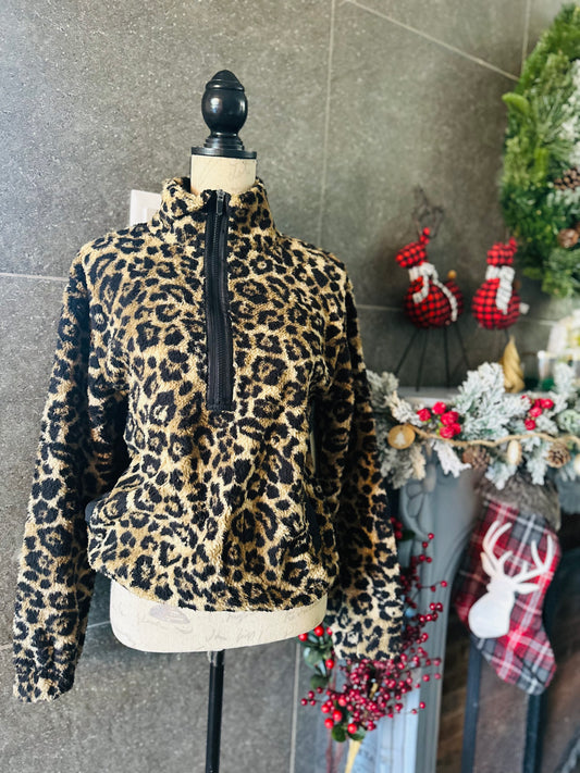 Sudadera Leopardo