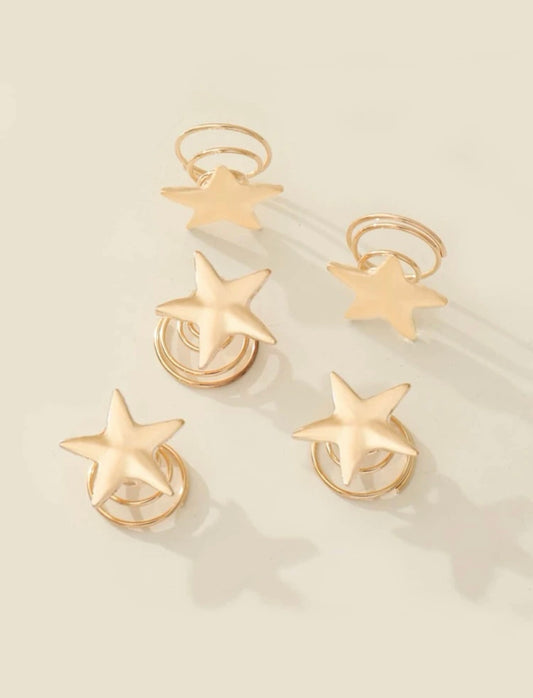 Hairclips de Estrellas