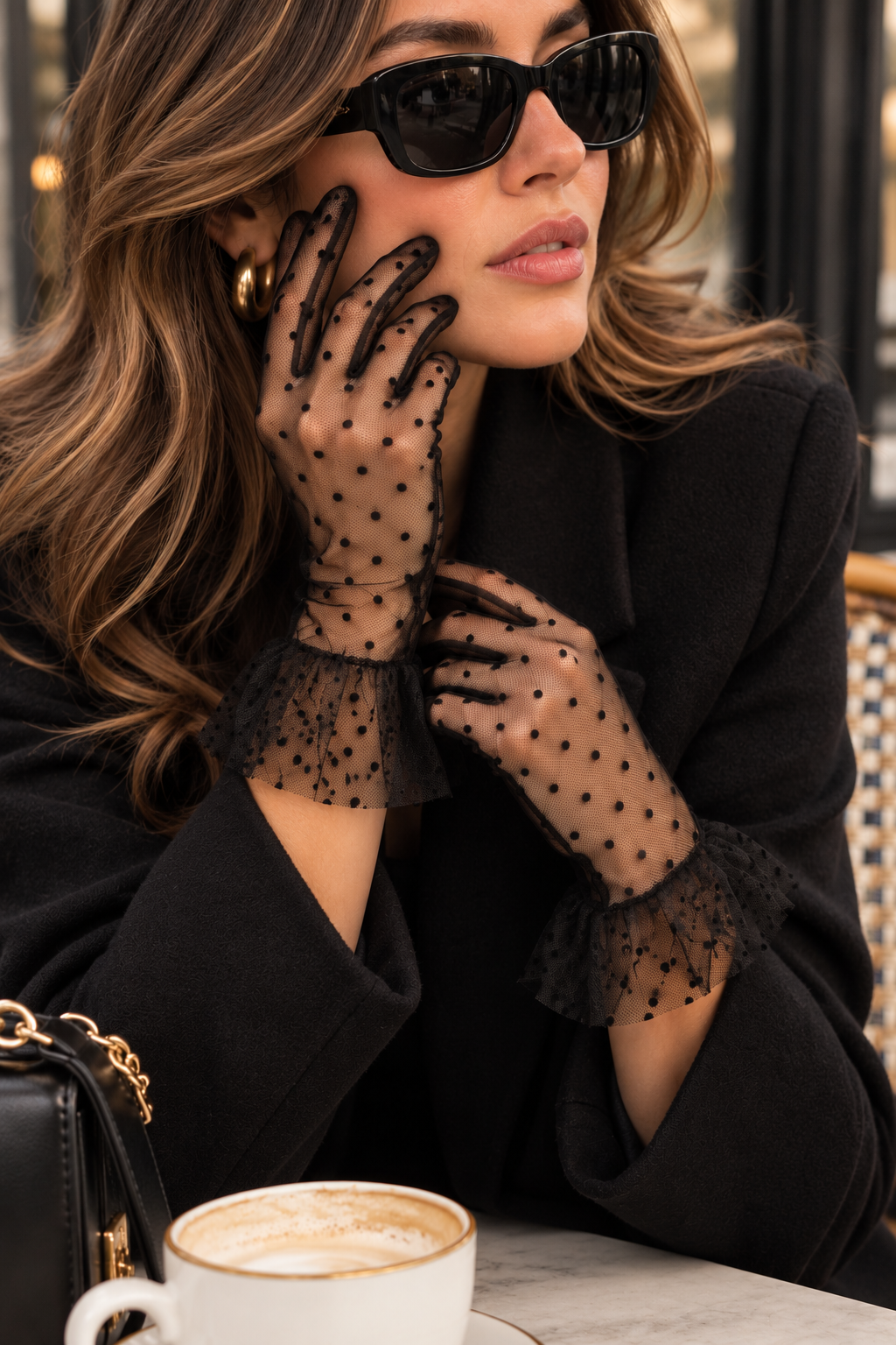Polka Chic Gloves