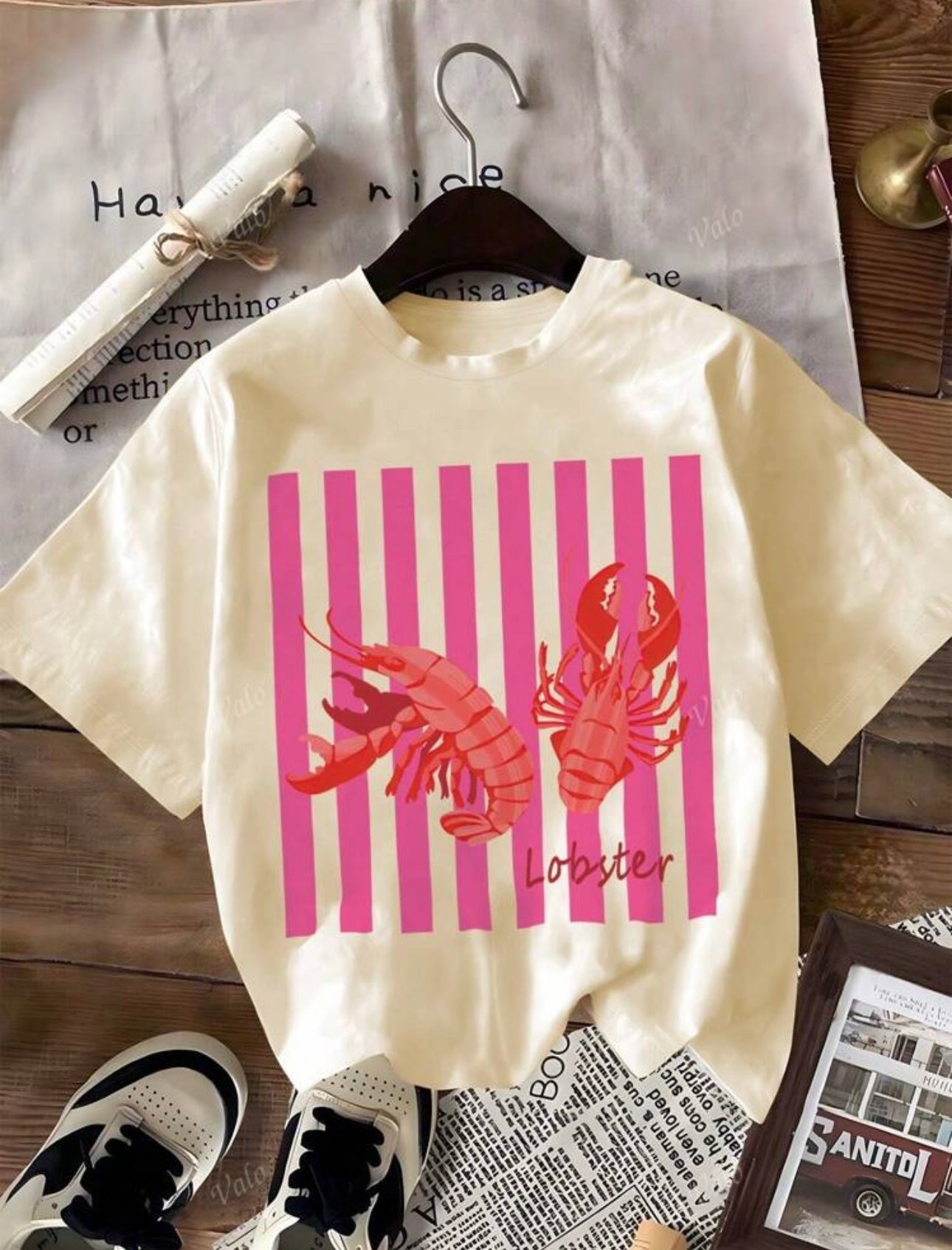 T shirt vainilla lobster