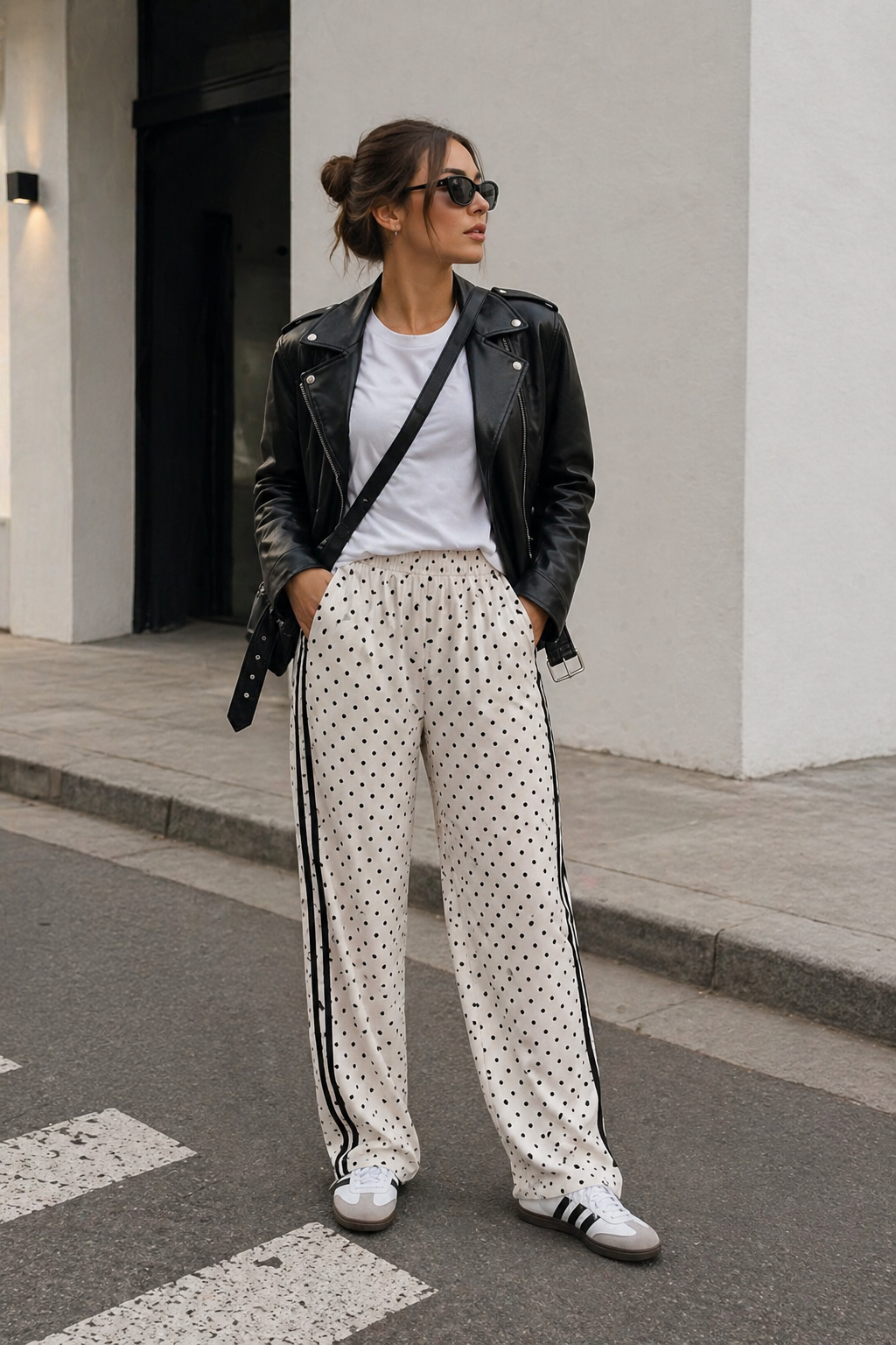 Pantalones polka dots