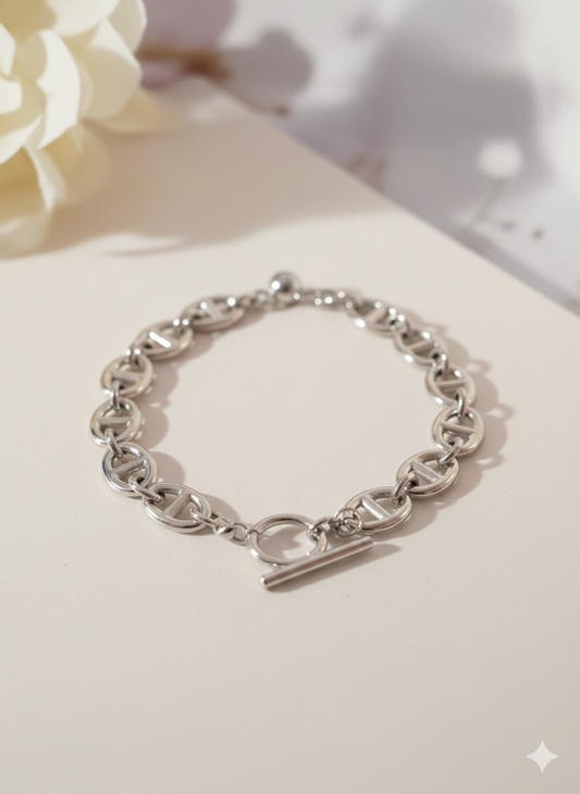 Pulsera Eslabón ancha