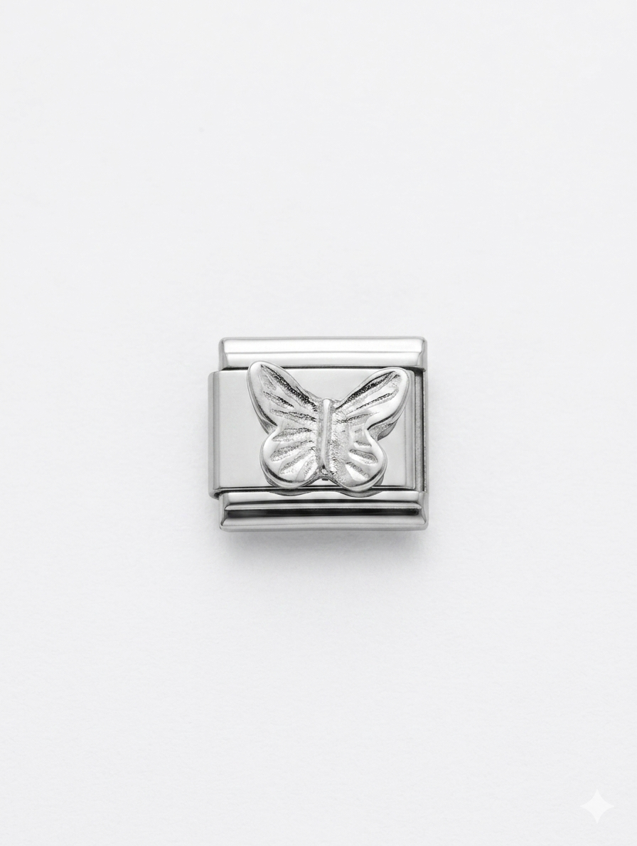 Charm Butterfly Silver
