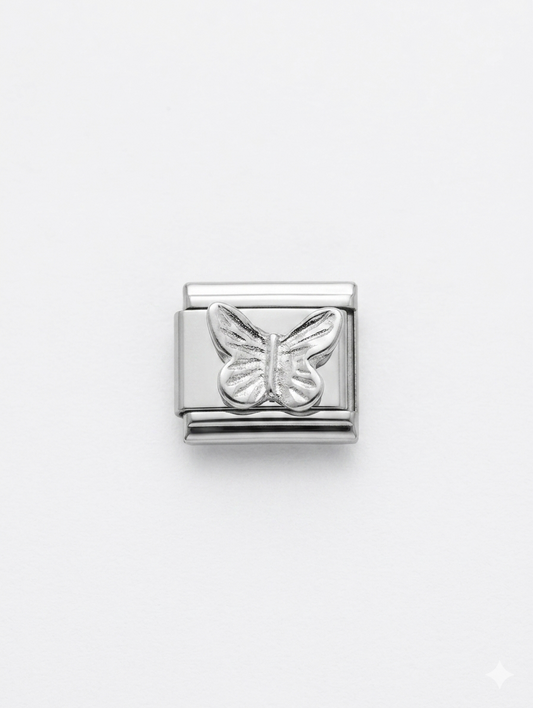 Charm Butterfly Silver