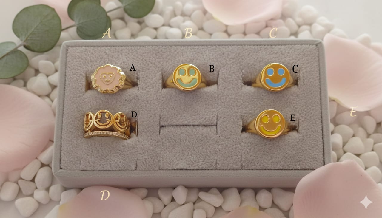 Anillos sonrientes