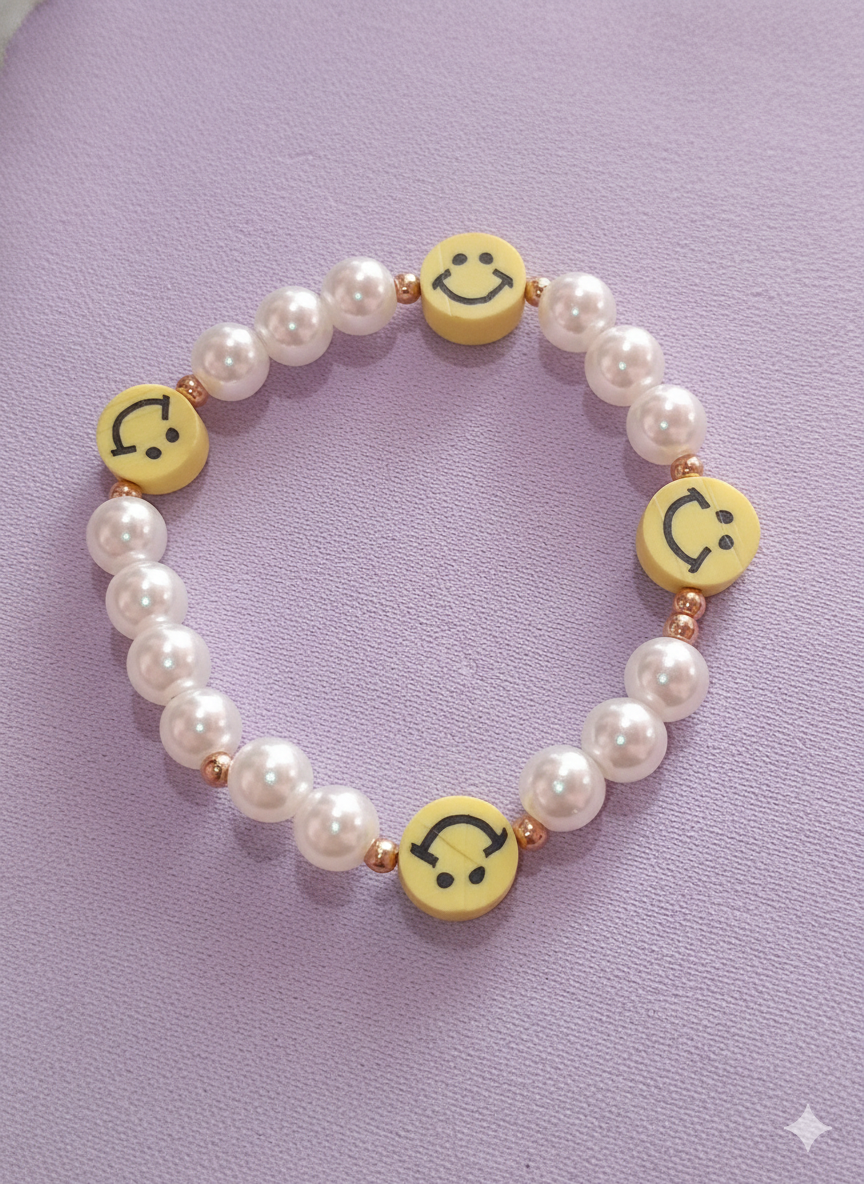 Pulsera smile perlas